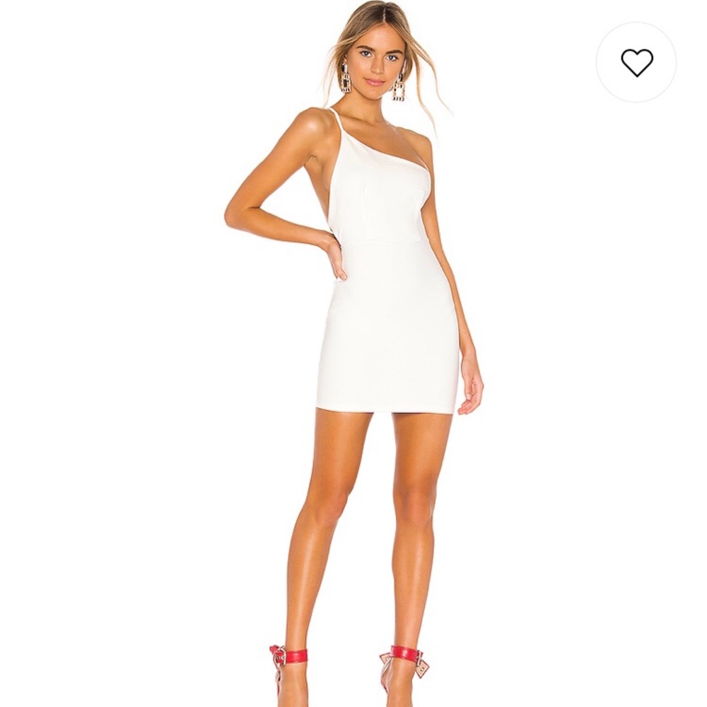 White One Shoulder Dress